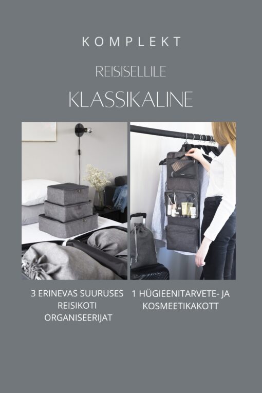 reisikoti organiseerija, hügieenitarvete organiseerija, kosmeetikakott